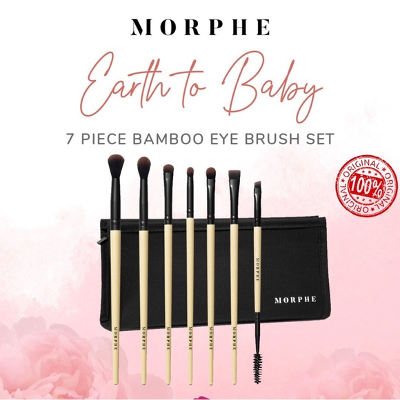MORPHE
EARTH TO BABE 7-PIECE BAMBOO EYE BRUSH SET - Picture 7 of 9